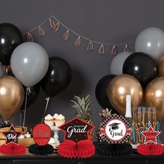 10PCS Graduation Party Decorations Class of 2026 Congrats Grad Table Centerpiece