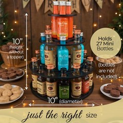 Party Display for Mini Liquor Bottles | 21st Birthday Holiday Celebration Dec…