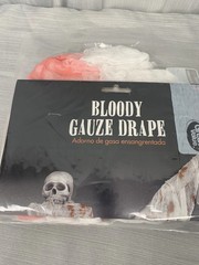 Bloody Gauze Drape | Halloween Decor