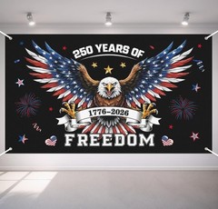 250Th Anniversary Decorations – 4Th of July Backdrop for Memorial Day | 1776-202