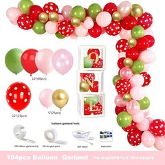 Strawberry Sweet One Birthday Decor