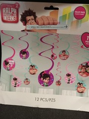 Wreck It Ralph 2 Ralph Breaks The Internet Birthday Party Decoration Lot
