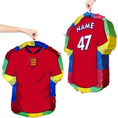 Personalised Shirt Pinata Soccer Jersey kit football party game Birthday Sports