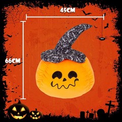 Pumpkin Soft Toy Halloween Plush 66cm x 45cm X 1