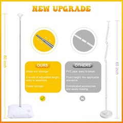 IDAODAN 2 Set Balloon Column Kit and Balloon Pump , Balloon Column Stand with…