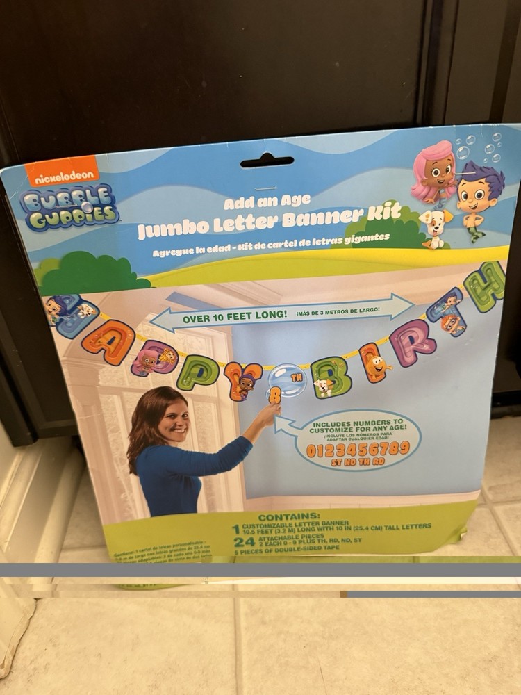 New – Assorted Bubble Guppies Party Supplies