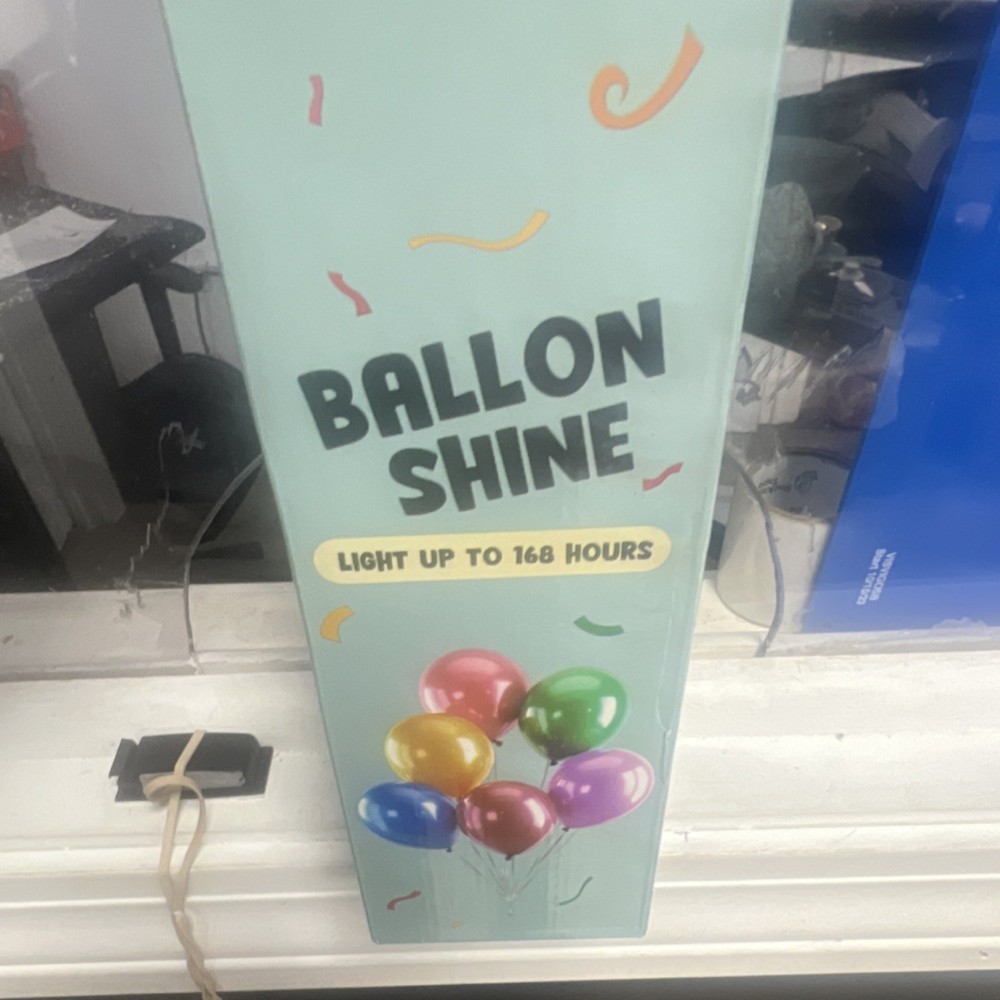 WUTOROR Balloon Shine for Latex Balloons, Odorless, Multicolor, Lasts 168 Hours