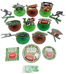 Football Party Decorations and Tableware