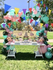 100ft Colorful Flag Banner Party Celebrations Graduation Decorations, for Par…