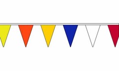 40m Multicoloured Bunting Banner 80 Flags for Outdoor Party Garden Decorations