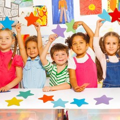 Assorted Colors Paper Star Cutouts Classroom Bulletin Board Decor 360 PCS