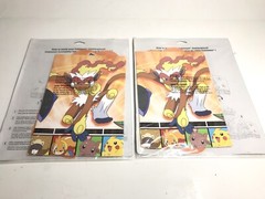 POKEMON DIAMOND AND PEARL STAND-UP CENTER PIECE NEW AND SEALED SET OF 2