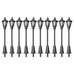 Transform Your Model Railway with LED Street Lamp Lighting for 00 Scale