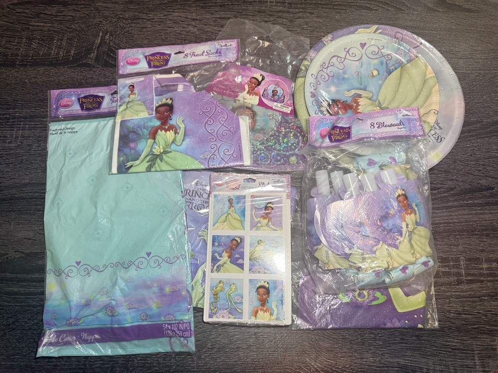 Disney the Princess and the Frog Birthday Party Variety Pack