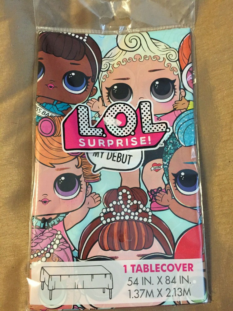 LOL SURPRISE DOLLS TABLECOVER 54″ X 84″ UNIQUE
