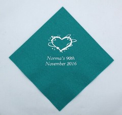 50 personalized cocktail napkins wedding baby shower birthday graduation party