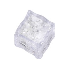 24x Waterproof Light Up LED Ice Cubes for Drinks Party Glowing Flashing Ice Cube