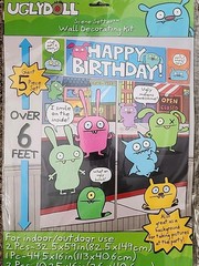 Ugly Doll Uglydoll Scene Setter Birthday Over 6ft Wall Decoration Indoor Outdoor