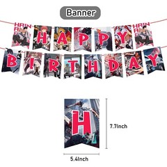 Anime Chainsaw Man Birthday Party Decorate Supplies Balloon Banner Cake Toppers