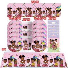 Hot TV Gracie Corner Theme Birthday Party Cake Topper Decoration Paper Tableware