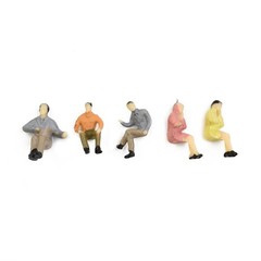 People Figures Practical Railway Train Seated Man HO Scale Hot Passenger Sitting