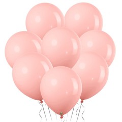 AFTERLOON® Biodegradable Mini Balloons 100 pcs Baby Pink 5 Inch, Matte Color …