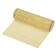 Crepe Paper Roll Crepe Paper Decoration 8.3ft L 5.9 Inch W Gold