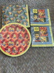 Despicable Me 2 Party Decorations Dessert Plates Beverage and Dinner Napkins NEW