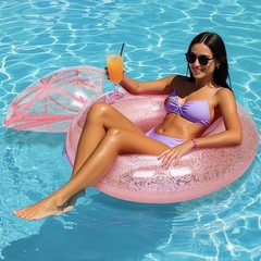 Pool Floats, Inflatable Diamond Ring Pool Float for Bachelorette Party, Engag…