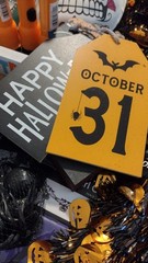 Halloween Party Decor Lot OVER 200 PCS.TREAT BAGS TO DECORATIONS SEE SEE