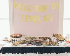 Happy 40th Birthday Decorations – Pre-Strung WELCOME TO LEVEL 40 Gold