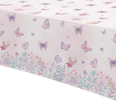 Butterfly Party Tablecloth Decorations, 3Pcs Disposable Floral Butterfly Party T