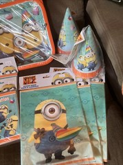 Despicable Me 2 Party Decorations Hats/Napkins/Plates/Invitations/Loot Bags/Cups