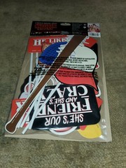 Stranger Things selfie PHOTO BOOTH PROPS 13pc Hawkins binge watch Netflix party
