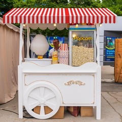 4 Pcs 27.6»x 59» Circus Awning Decorations Striped Carnival Tent Awning Wal…