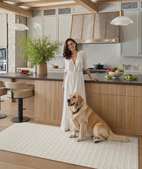 Collive Hallway Runner Rug 2×6 Kitchen 2’x6′(Rectangular), Natural