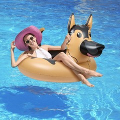 Silph PLC Funny Pool Float, Fun Pool Floats for Adults, Dog Party Tube Inflat…