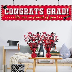 3 Pcs Graduation Table Centerpieces – Balloon Weight Centerpieces Blue Glitte…