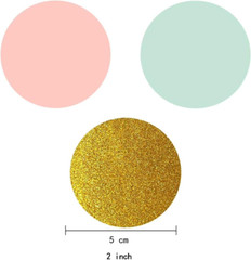 Pink and Gold Hanging Paper Garlands Decorations Mint Green Ceiling Hangings Ban