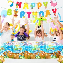 Summer Party Decotrations Pool Partys Decor Beach Theme Party Supplies Includ…