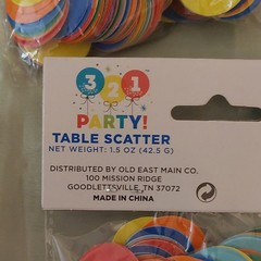 Table Scatter Party Decor Party Supplies Birthday Party Celebration Party Favors