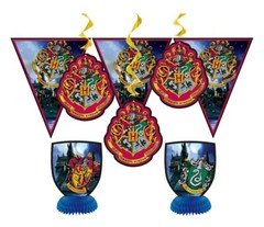 Harry Potter – Party Pack – Decoration Kit: Honeycombs, Swirls, Banners