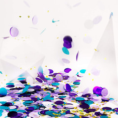 Round Tissue Paper Table Confetti Dots for Wedding Birthday Party Decoration, 1.