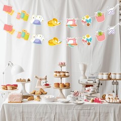 3pcs Sewing Garland, Quilting Party Decorations Sewing Tool Tailor Garland DI…