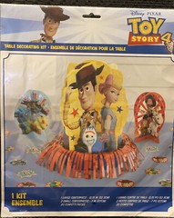 Disney Pixar Toy Story 4 Birthday Party Table Decorating Kit 23 pcs