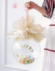 36 Inch Bobo Balloons – Transparent Clear Bubble Balloons for Stuffing with H…