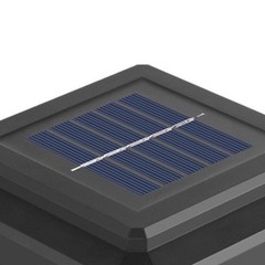 Solar Powered LED Fence Lighting for Rod Mat Fences IP65 Waterproof Housing