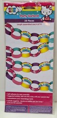 Set/3 Hello Kitty DesignWare Chain Link Birthday Party Garland Girl Decoration