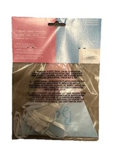 Gender Reveal Room Decorating Kit & Garland Baby Boy Girl Pink Blue Amscan NIP