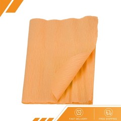 Crepe Paper Roll Crepe Paper Decoration 7.5 Ft Long 20″ Wide Orange Yellow